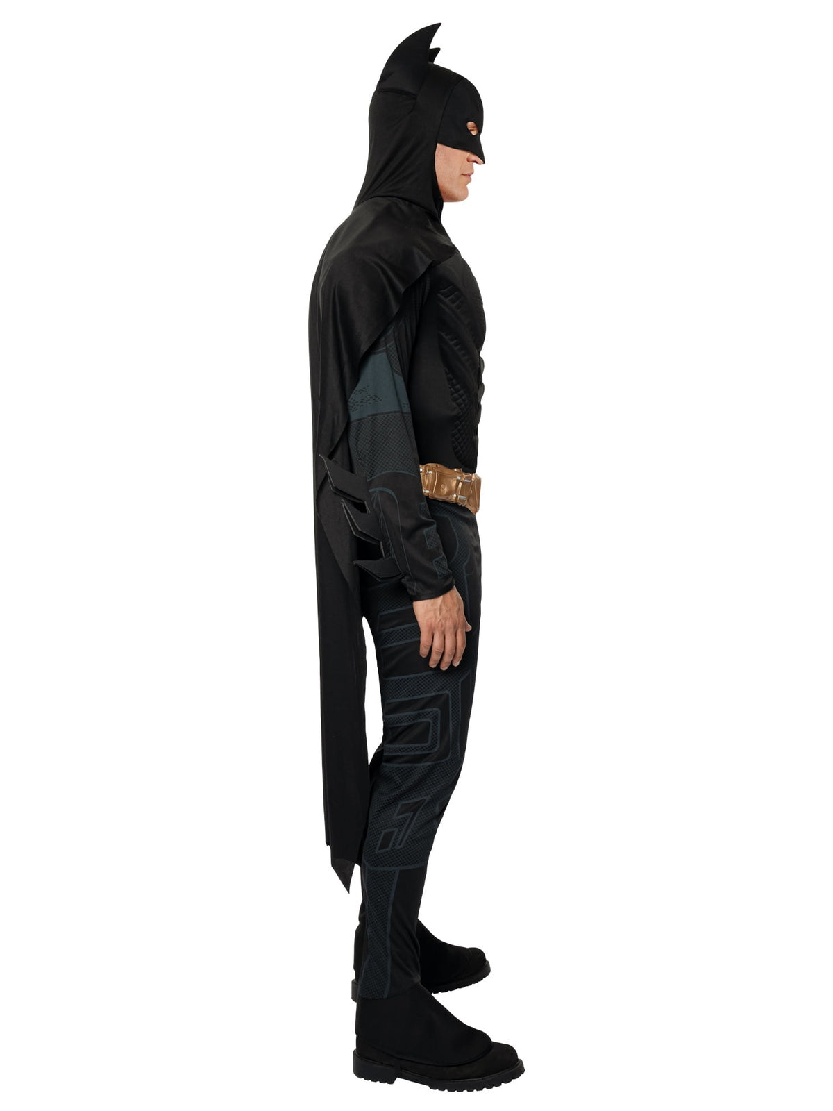 The Dark Knight Batman Deluxe Costume for Adults by Rubies, Men's XL