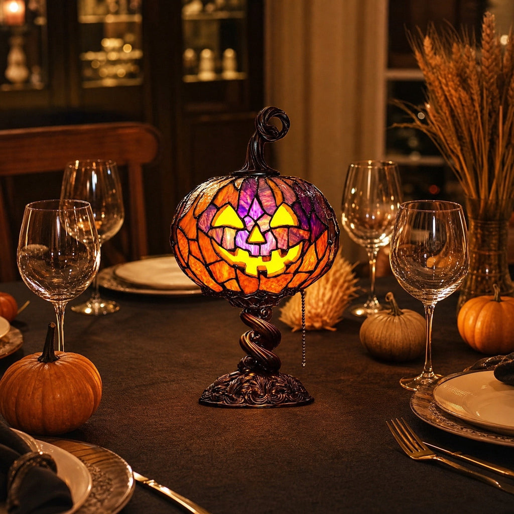 SCNOR Artificial Fall Oak Leaves 2-Pack, Faux Autumn Stems for Vase, Thanksgiving Halloween Table Decor
